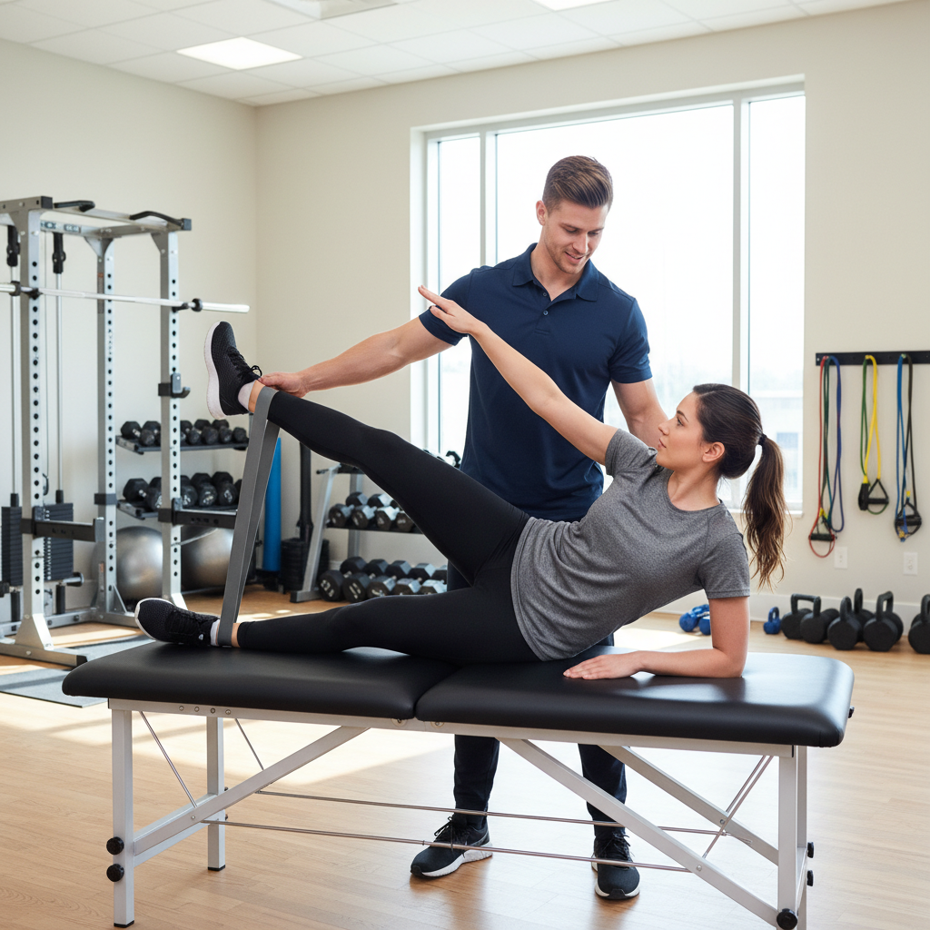 One-on-one physical therapy session in Ooltewah with personalized athletic rehabilitation and performance training